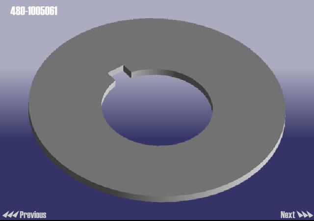 4801005061 - Шайба стопорная шестерни коленчатого вала amulet (a11);(a15) 4801005061 - Шайба стопорная шестерни коленчатого вала amulet (a11);(a15)
