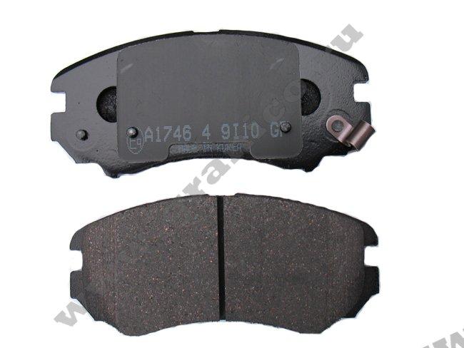 581012HA10 - Тормозные колодки передние -- elantra тагаз a/t/sonata 5/mgn 02-/tcs --08/nf/elantra 05- 581012HA10 - Тормозные колодки передние -- elantra тагаз a/t/sonata 5/mgn 02-/tcs --08/nf/elantra 05-