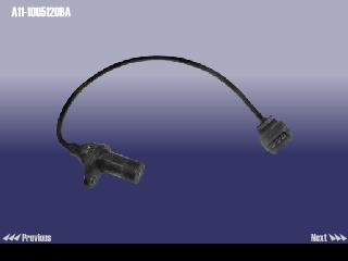 A111005120BA - Датчик положения коленвала amulet A111005120BA - Датчик положения коленвала amulet