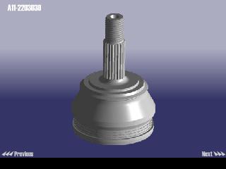 A112203030 - Шрус наружный amulet (a11)(a15) A112203030 - Шрус наружный amulet (a11)(a15)