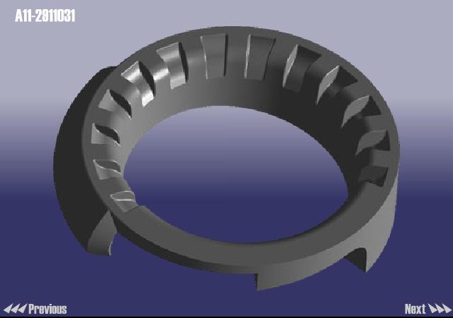 A112911031 - Проставка задней пружины нижняя amulet (a11);(a15) A112911031 - Проставка задней пружины нижняя amulet (a11);(a15)
