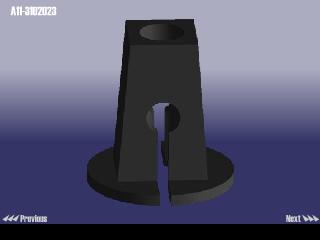 A113102023 - Пистон подкрылка amulet (a11);(a15) A113102023 - Пистон подкрылка amulet (a11);(a15)