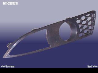 M112803518 - Решетка п/т фары м11 r (без отверстия под п/т) M112803518 - Решетка п/т фары м11 r (без отверстия под п/т)