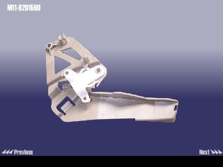 M116201560 - Планка защитная задней правой двери M116201560 - Планка защитная задней правой двери