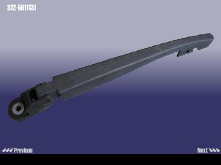 S125611131 - Поводок стеклоочистителя kimo задний S125611131 - Поводок стеклоочистителя kimo задний