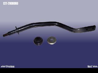 S212909080 - Рычаг передний kimo/qq6/indis продольный r S212909080 - Рычаг передний kimo/qq6/indis продольный r