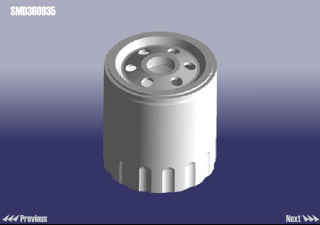 SMD360935 - Фильтр масляный hover / cowry m2/f3/princip/simbo SMD360935 - Фильтр масляный hover / cowry m2/f3/princip/simbo