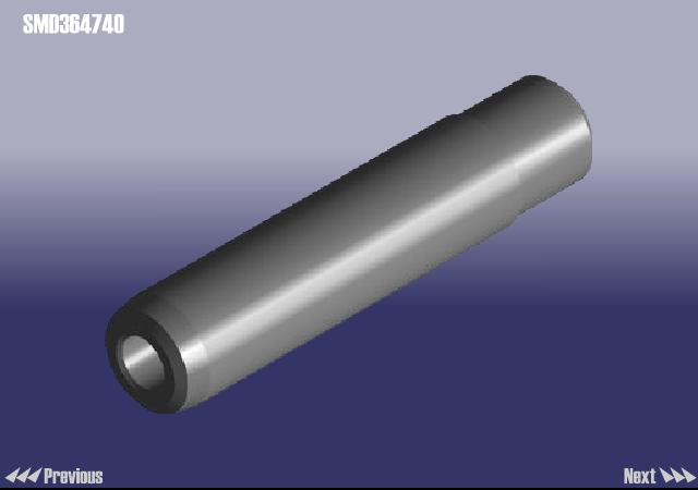 SMD364740 - Втулка направляющая выпускного клапана tiggo / hover SMD364740 - Втулка направляющая выпускного клапана tiggo / hover