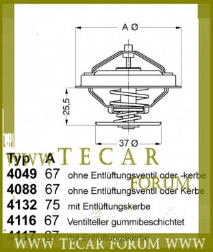 069121113 - Термостат 87c audi a6 a8 vw passat transporter t5 069121113 - Термостат 87c audi a6 a8 vw passat transporter t5