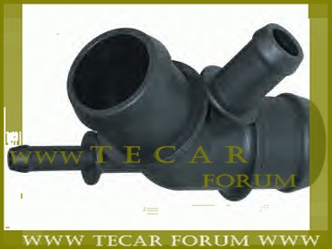 1J0121087C - Фланец пластиковый системы охлаждения 1J0121087C - Фланец пластиковый системы охлаждения