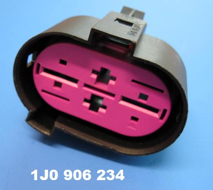 1J0906234 - Корпус плоского разъема 1J0906234 - Корпус плоского разъема