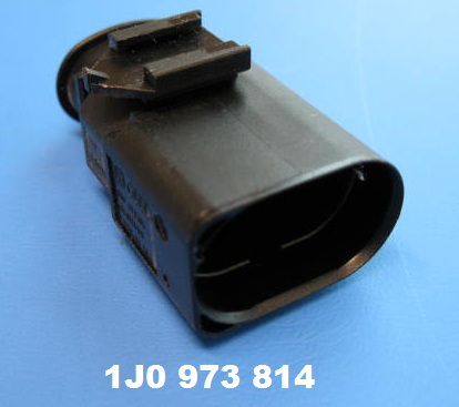 1J0973814 - Корпус плоского разъема 1J0973814 - Корпус плоского разъема