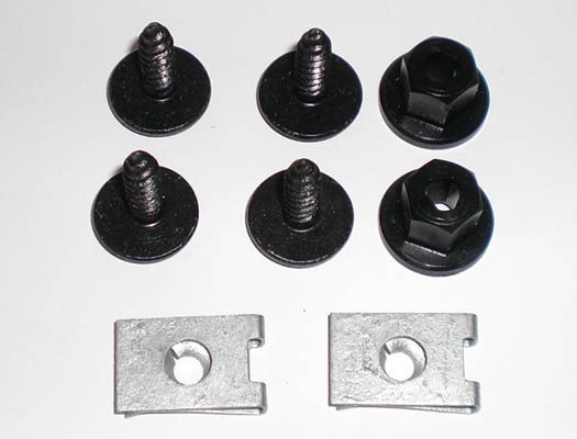 3C0075701A - Комплект крепежа для брызговиков задних vw passat b6 3C0075701A - Комплект крепежа для брызговиков задних vw passat b6