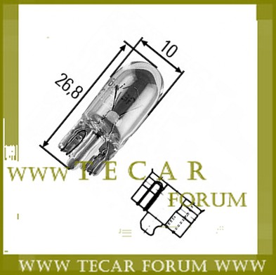 N01775311 - Лампа накаливания желтая безцокоьная wy5w-12v5w N01775311 - Лампа накаливания желтая безцокоьная wy5w-12v5w
